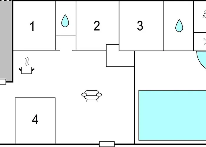 Prázdninový dům Gorgeous In With Sauna Oksbøl